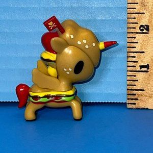 Tokidoki Unicorno Series 7 Slider Hamburger 2.25" Vinyl Figure No Box